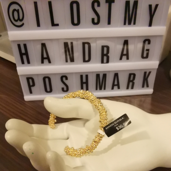 🎁🆕Banana Republic Factory Beaded Cuff Bracelet - Picture 3 of 6